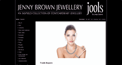 Desktop Screenshot of jennybrownjewellery.com