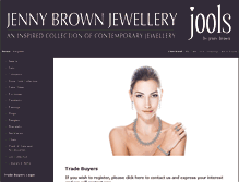 Tablet Screenshot of jennybrownjewellery.com